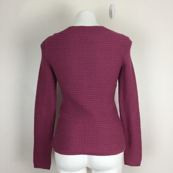 Martin + Osa Magenta Knit Sweater XS - Picture 4 of 5